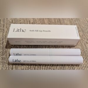 NIB Lithe Soft Full Lip Pencils In Scarlet & Dusk